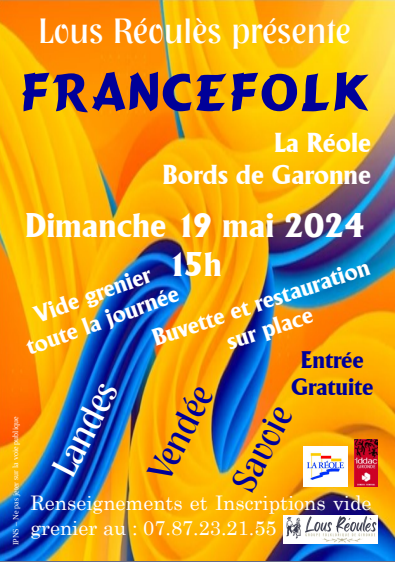 Festival France Folk - vide grenier