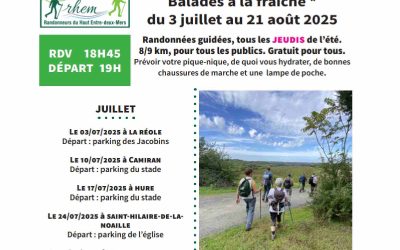 Balades à la fraîche