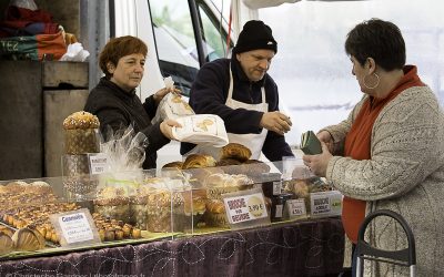 Marché du samedi matin sur les quais