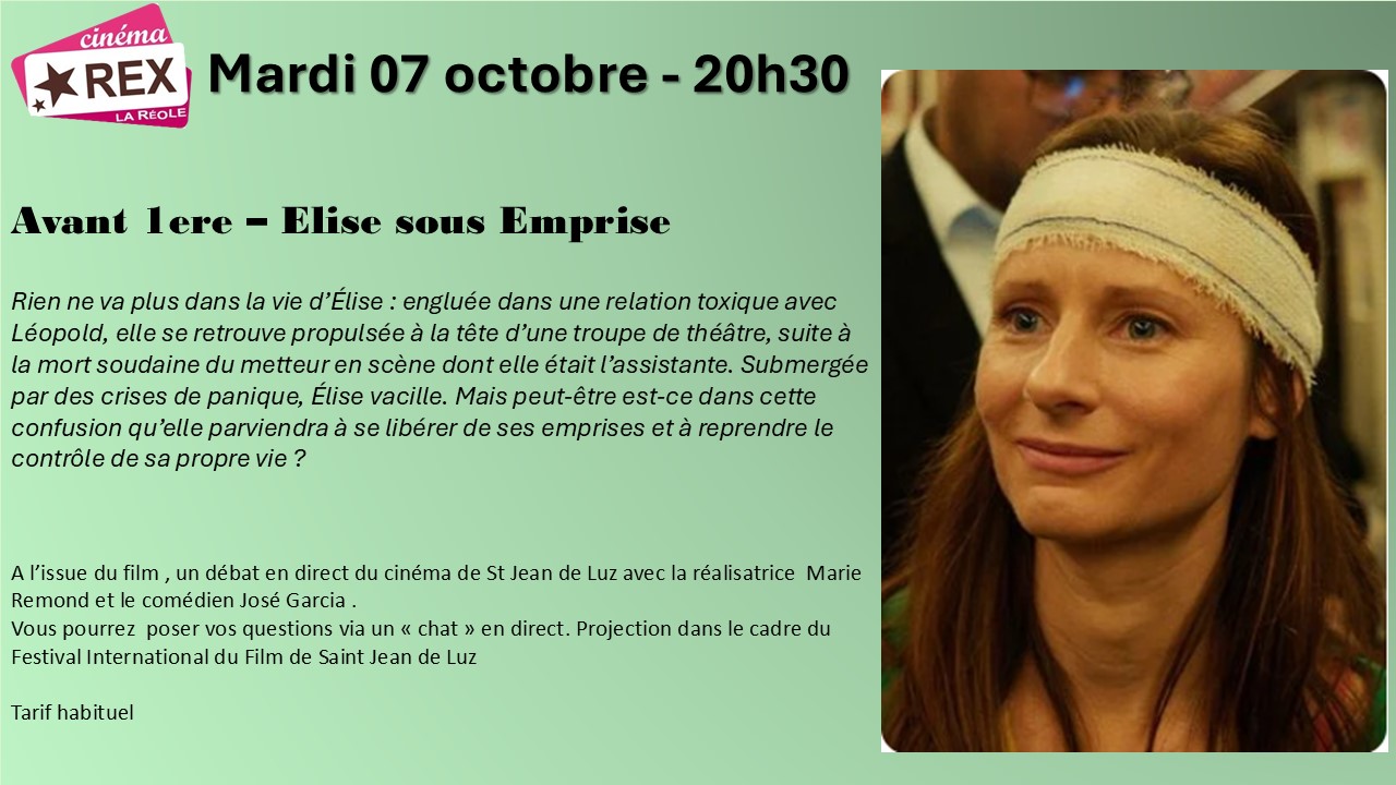 AVANT 1ere - Elise sous Emprise