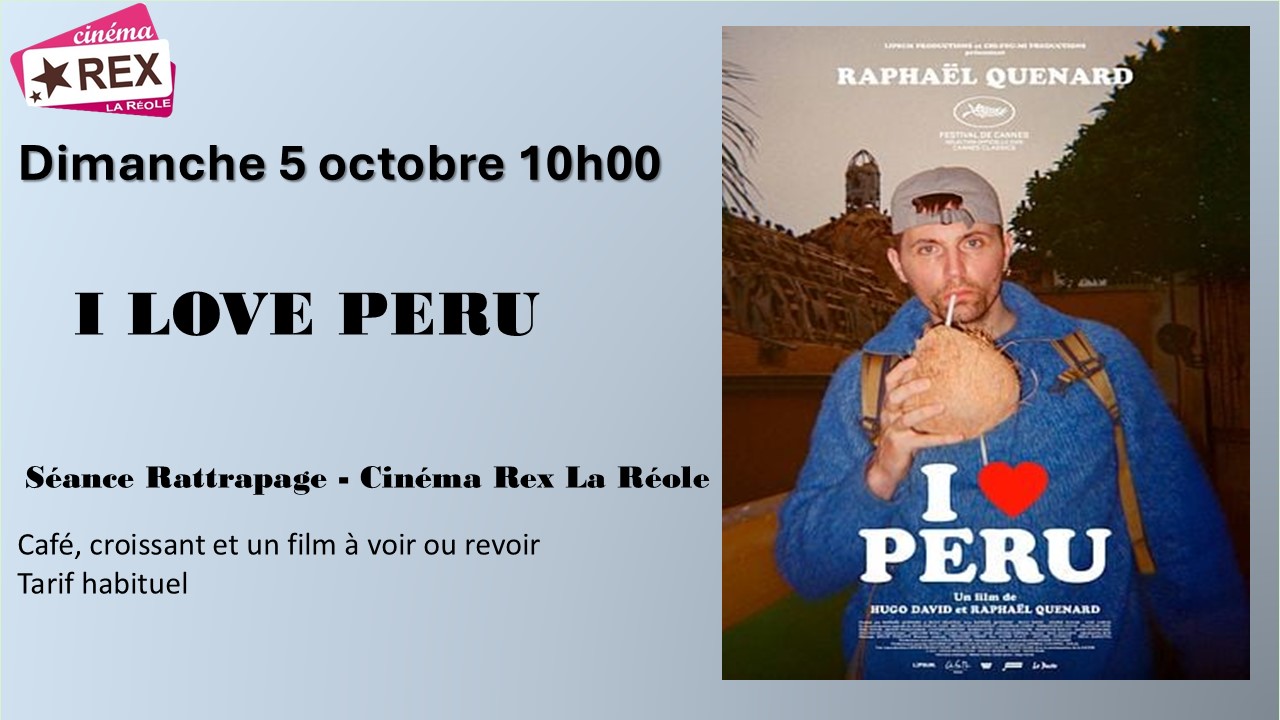 SEANCE RATTRAPAGE - I LOVE PERU