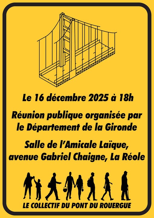 Pont du Rouergue | Réunion publique organisée par le département