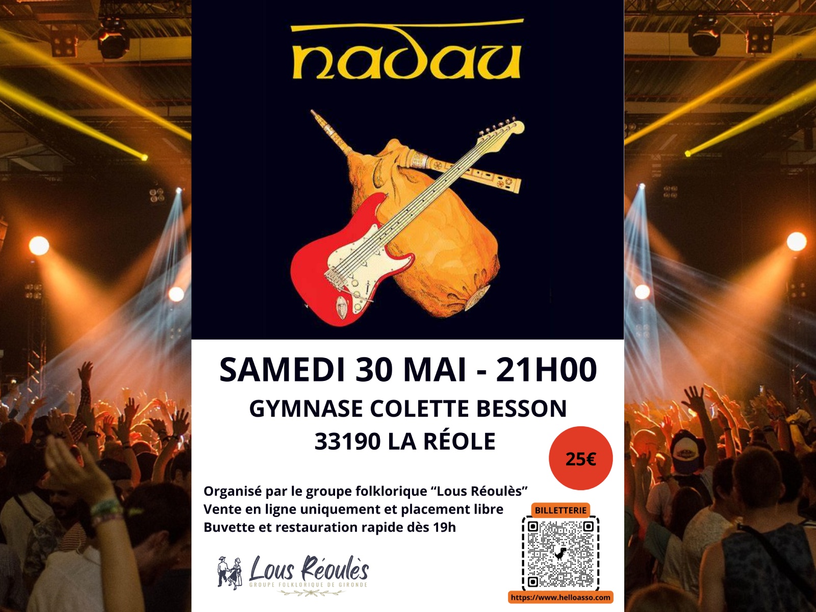 Concert exceptionnel de Nadau