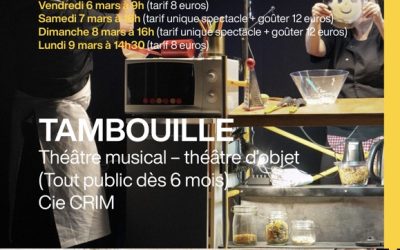 Tambouille – Théâtre musical & théâtre d’objet au 5bis