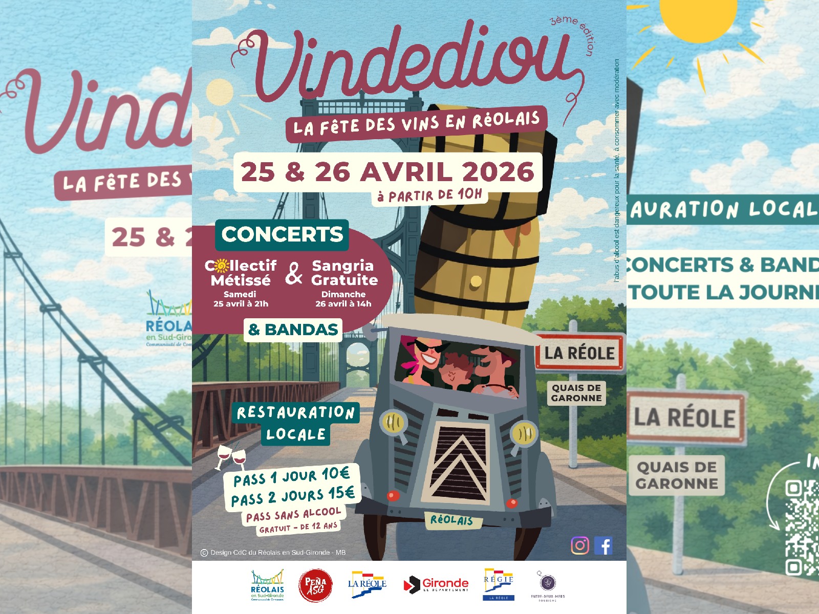 Vindediou : la fête des vins en Réolais