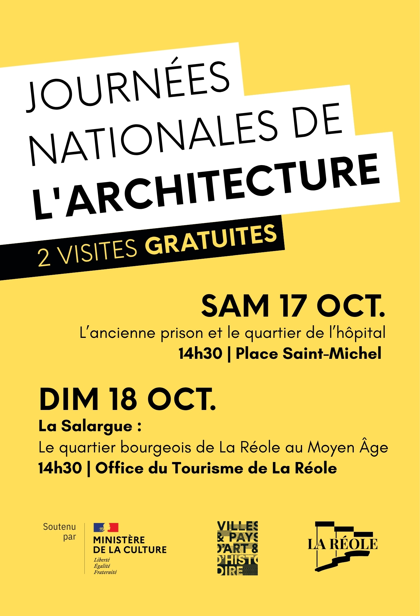 Journées nationales de l’architecture: visite guidée de la Salargue - le quartier bourgeois