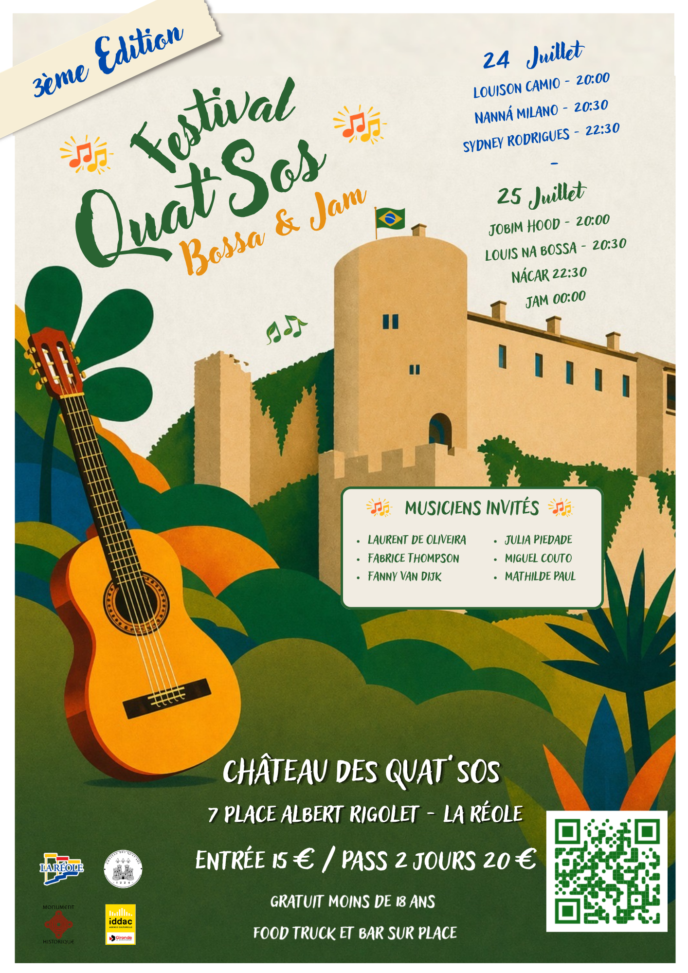 Festival Quat’Sos : Bossa & Jam